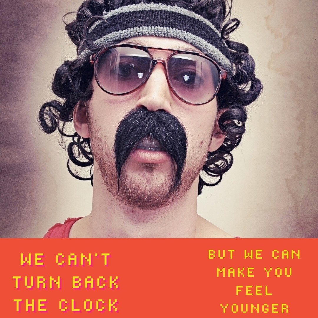 Yes. Moustaches need nourishing too. 
If anyone gets the 118 reference I will be chuffed to bits.
#wellness #lifevantage #awesome #fashionfailure #80s #80svibe #groovy #supplements #science #ifeelfabulous #novato #marin #northbay #70sbaby #swingings